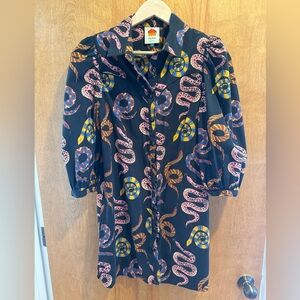 Farm Rio Snake Print Dress – A Bold Statement Piece for Your Wardrobe!